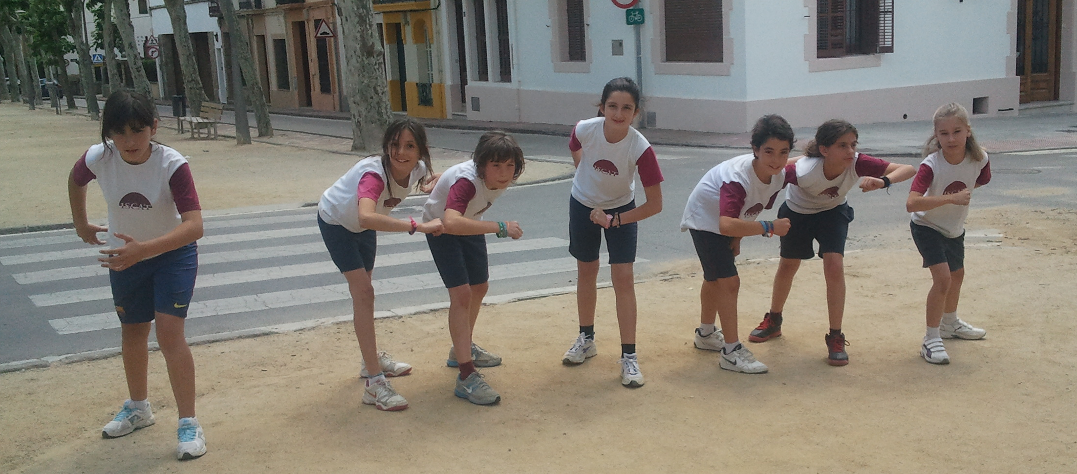 P.E. activity at the Passeig