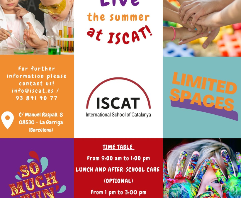 Live the summer at ISCAT!